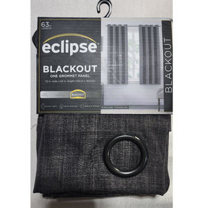 eclipse blackout one panel gray 52inches x 63inches